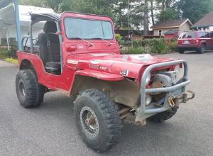 1952 Jeep Willys CJ3A, TPI 350, NV4500, Locked D44s, 8274 For Sale