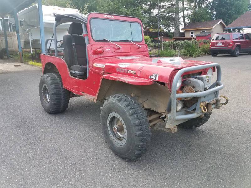 1952 Jeep Willys CJ3A, TPI 350, NV4500, Locked D44s, 8274 For Sale - 1