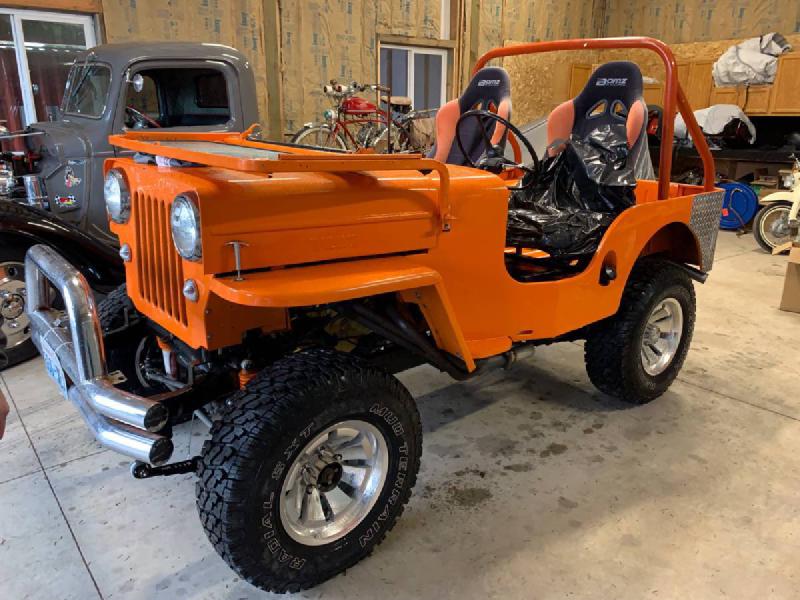 1960 Jeep Willys CJ3B, Buick V6 For Sale - 1