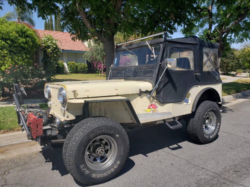 1961 Willys Jeep CJ3B, winch, Chevy 350 For Sale - 1