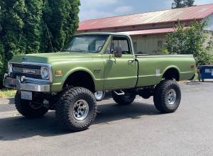 1970 Chevy C20 Pickup, 383 stroker, SM465 For Sale