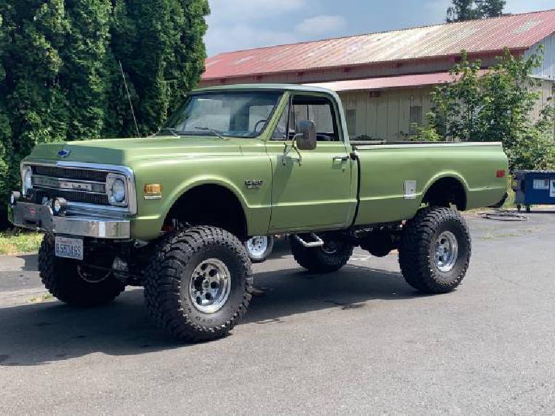 1970 Chevy C20 Pickup, 383 stroker, SM465 For Sale - 1