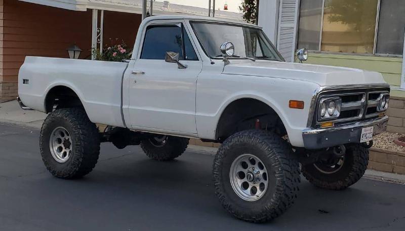 1971 GMC K10 Shortbed Pickup, ZZ4, AC, ARB/Detroit, 37s For Sale - 1