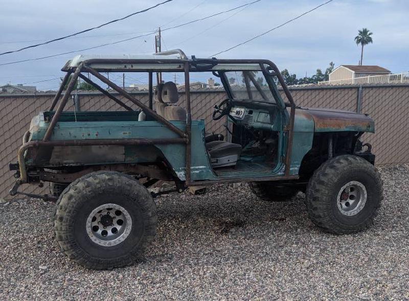 1971 Jeepster Commando, locked Toy axles, 4.3 Chevy, dual transmission For Sale - 1