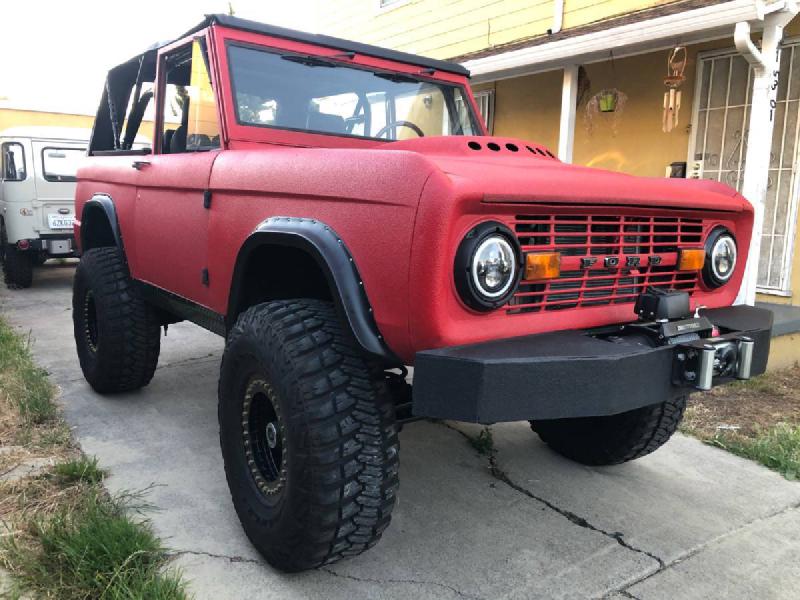1972 Ford Bronco, V8, D44/9", 35s, winch, 35s For Sale - 1