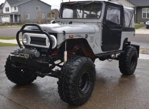 1973 Toyota Land Cruiser FJ40 on 36" Iroks For Sale