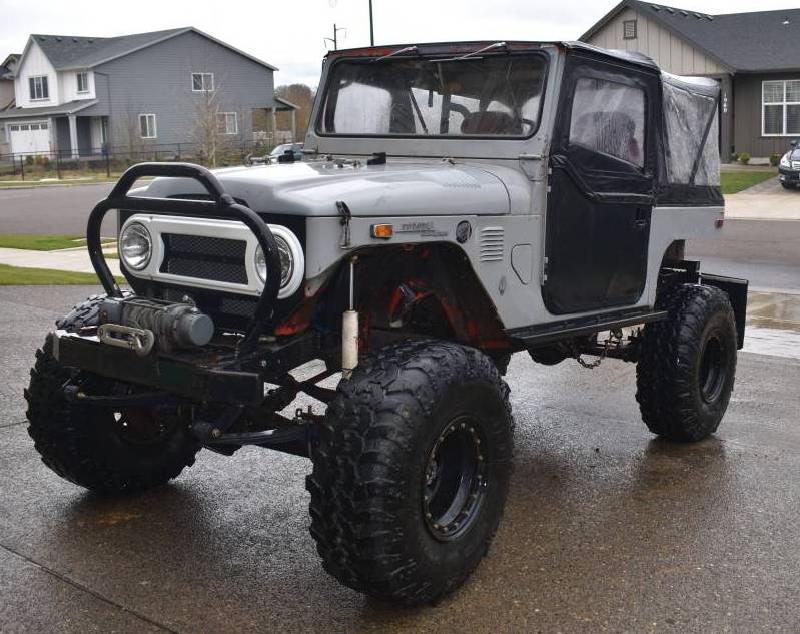 1973 Toyota Land Cruiser FJ40 on 36" Iroks For Sale - 1