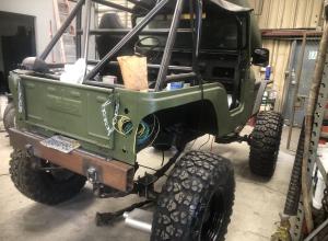 1974 Jeep CJ5 Project, crate 383, D44/D60, 37s For Sale