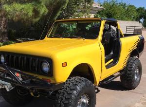 1975 International Scout II, V8, 36s, D44/D60, 4 link front, Atlas For Sale