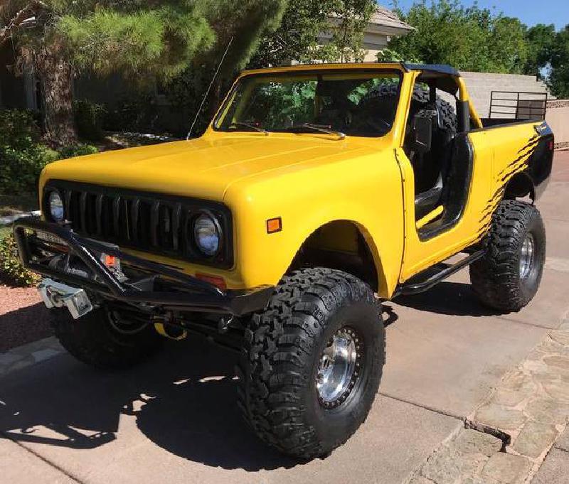 1975 International Scout II, V8, 36s, D44/D60, 4 link front, Atlas For Sale - 1