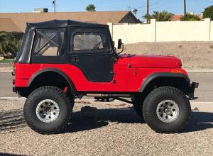 1975 Jeep CJ5, TBI V6, D44s with ARBs For Sale