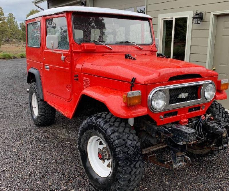 1975 Toyota Land Cruiser FJ40, V8, lockers, winch For Sale - 1