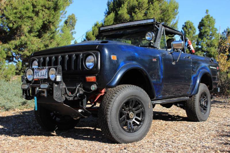 1977 International Scout II, V8, locked D44s, winch For Sale - 1