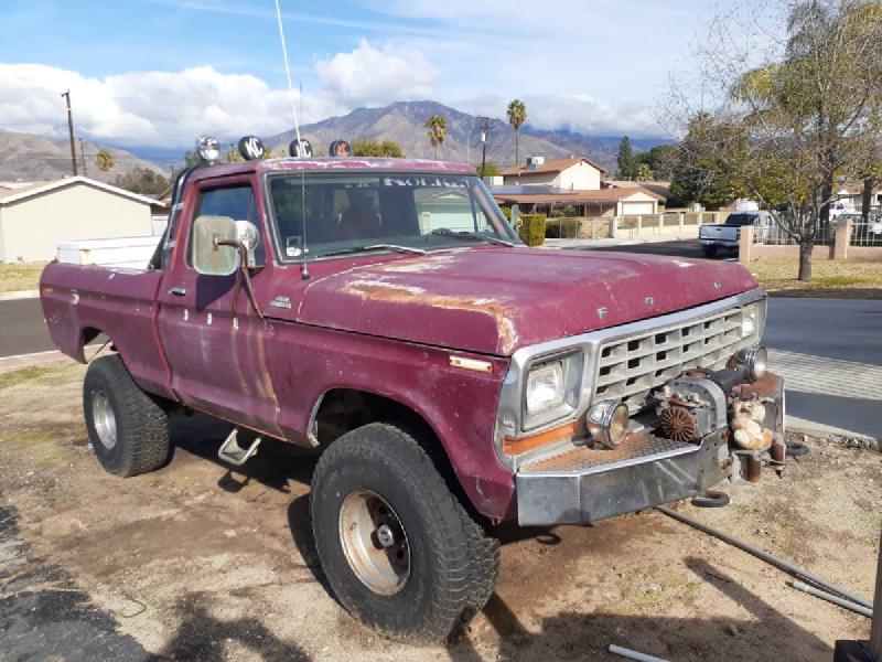 1978 Ford F150 Short Bed, 8274, V8, new 35s For Sale - 1