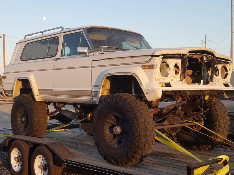 1980 Full Size Jeep Cherokee Project - 6.0, D60s, Atlas, 40"s For Sale - 1