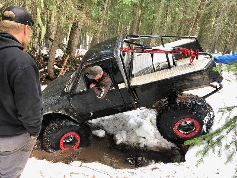 1981 Toyota Pickup, 22RE, Duals/4.7, spooled 5.29s, winch, OBA, 39.5" Iroks For Sale - 1