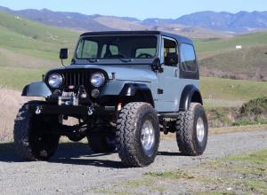 1982 Jeep CJ7, supercharged on propane, 37s For Sale