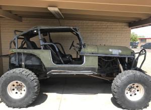 1985 Jeep CJ7, TBI V8, 1 tons, twin stick, 40s, winch For Sale