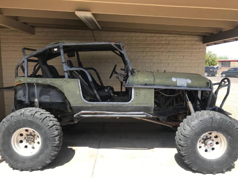 1985 Jeep CJ7, TBI V8, 1 tons, twin stick, 40s, winch For Sale - 1