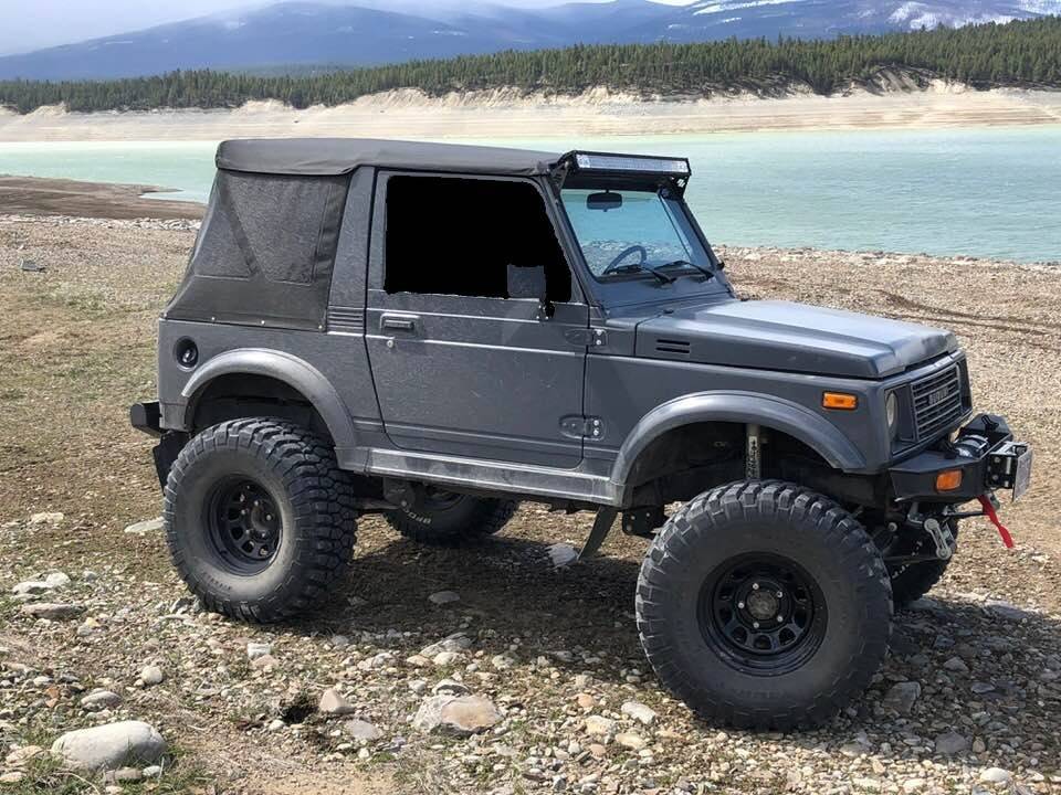 1988 Suzuki Samurai, 6.51, YJ SOA, winch, 33s BuiltRigs