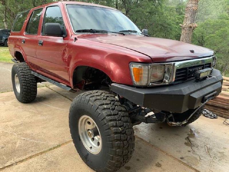 1990 Toyota 4Runner, SAS, ARB lockers, triple sticks, winch For Sale - 1