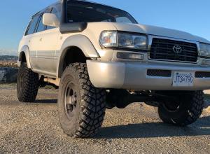 1990 Toyota Land Cruiser FJ80 with Diff Locks, Diesel, 35s For Sale
