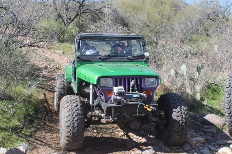 1991 Jeep Wrangler YJ, Vortec V8, Dana 60/14 bolt, 40s For Sale - 1