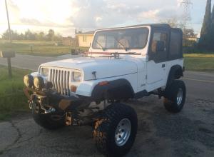 1992 Jeep Wrangler YJ on 33s, lockers, winch, 133k For Sale