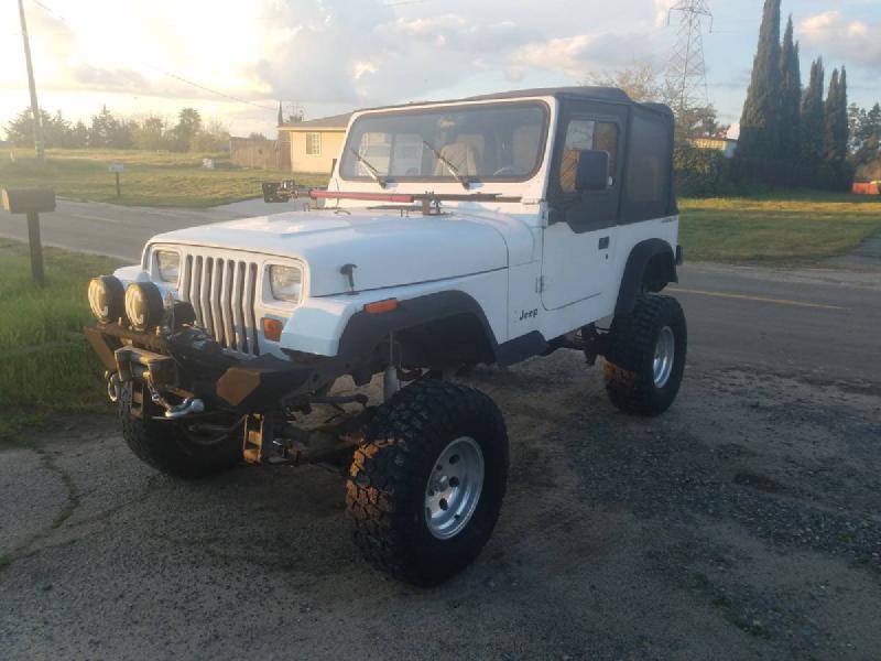 1992 Jeep Wrangler YJ on 33s, lockers, winch, 133k For Sale - 1