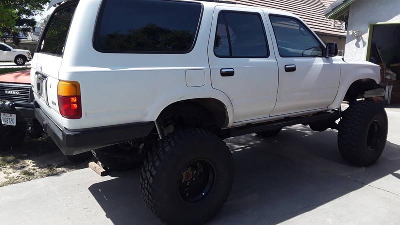 1993 Toyota 4Runner, Rock Assault axles, dual cases, 12k winch For Sale - 1