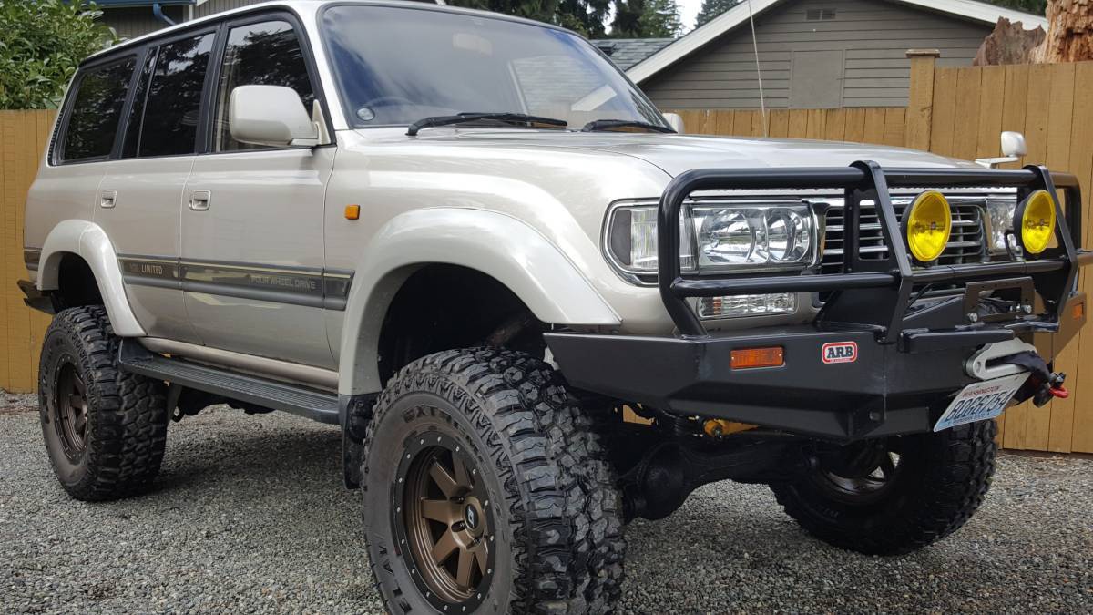 1993 Toyota Land Cruiser HDJ81, JDM, RHD, Turbodiesel BuiltRigs