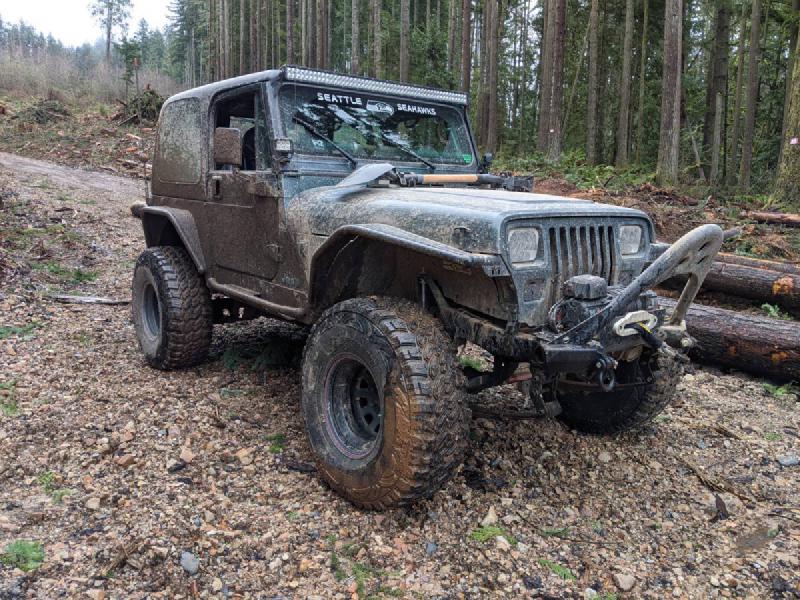 1994 Jeep Wrangler YJ Sahara, locked, winch, 35s For Sale - 1