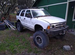 1996 Chevy S10 Blazer, SAS, Locked, Winch For Sale