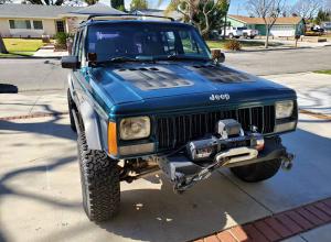 1996 Jeep Cherokee on 31s, winch, 101k For Sale