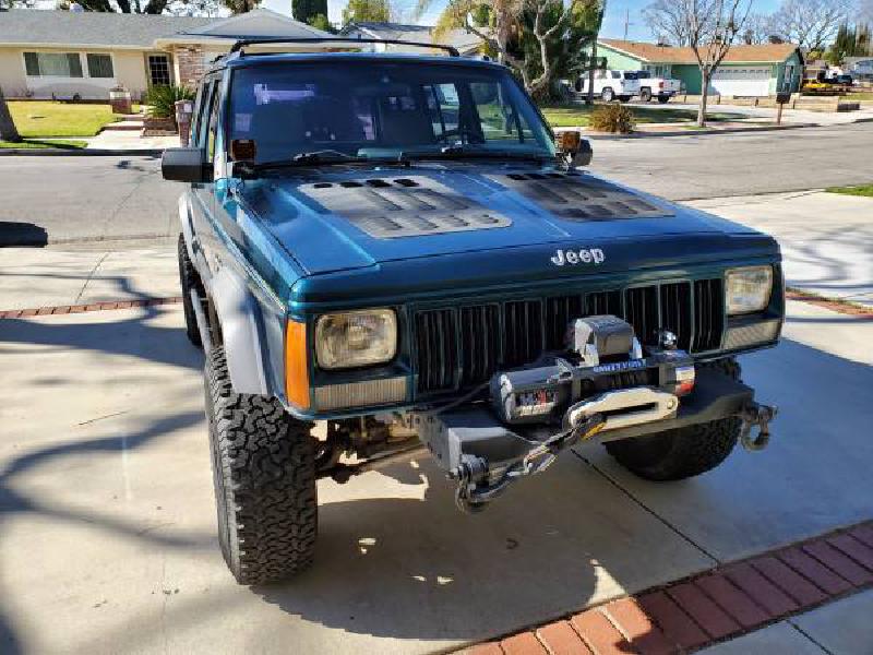 1996 Jeep Cherokee on 31s, winch, 101k For Sale - 1