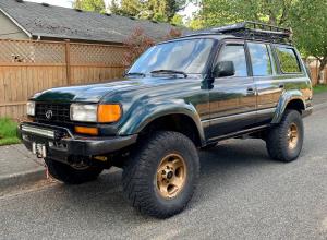 1996 Toyota Land Cruiser FZJ80, 4" lift, winch For Sale