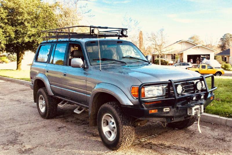 1996 Toyota Land Crusier FJ80, winch, posi, OME lift For Sale - 1