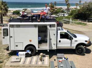 2000 Ford F-450 Expedition Rig, 7.3, roof deck, electric For Sale