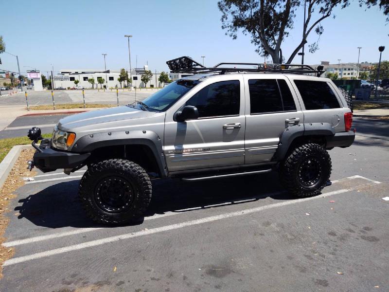 2000 Jeep Grand Cherokee Limited, 3" long arm, winch, clean For Sale - 1