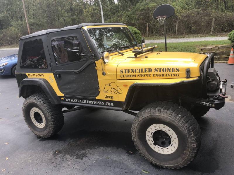 2000 Jeep Wrangler TJ, 61k, Pro Rock Front, 8.8 Rear, ARB Lockers For Sale - 1