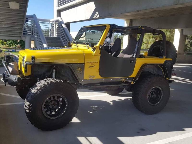 2000 Jeep Wrangler TJ Sport, locked Currie D44/D60, 30k miles engine For Sale - 1