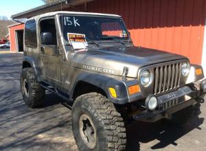 2003 Jeep Rubicon on 35s and Dana 44s For Sale