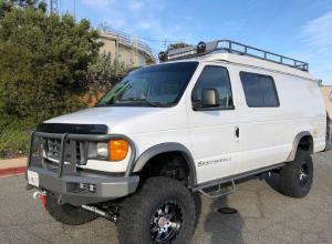 2007 Ford E-350 Sportsmobile Van, V8, 37s, 4x4 For Sale