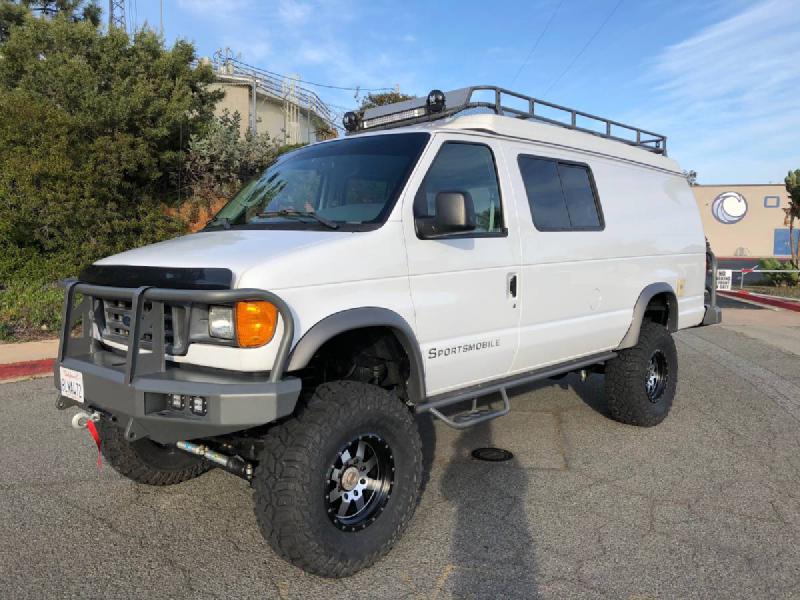 2007 Ford E-350 Sportsmobile Van, V8, 37s, 4x4 For Sale - 1