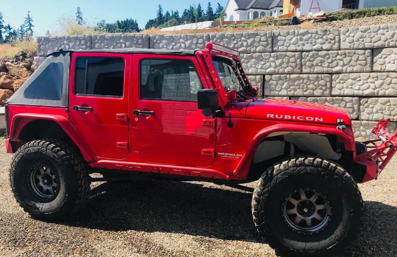 2007 Jeep Wrangler JK Unlimited, V8, locked on 40s For Sale - 1