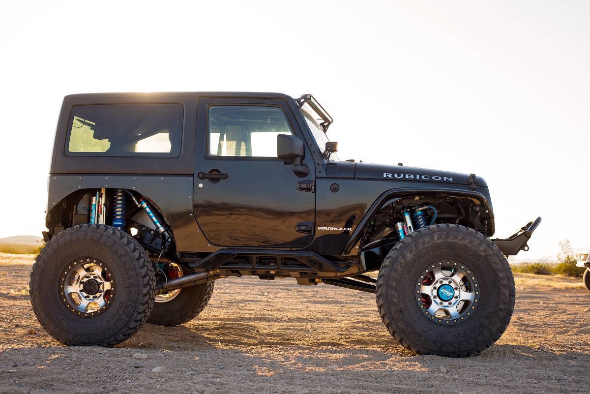 2014 Jeep Wrangler JK Rubicon on 39s, stretched, 1 tons, 16k miles