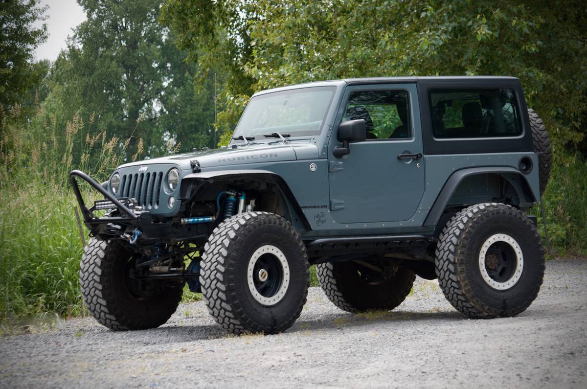2014 Jeep Wrangler JK Rubicon, 40s, ELocker D60s, Kings, Armored