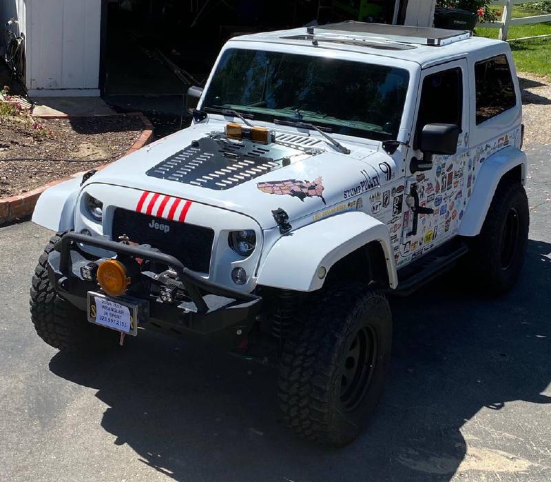 2014 Jeep Wrangler JK, locked, winch, trailer, fridge For Sale - 1