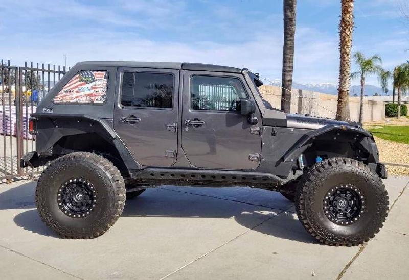 2014 Jeep Wrangler JK Unlimited, full armor, long arm, 40s For Sale - 1