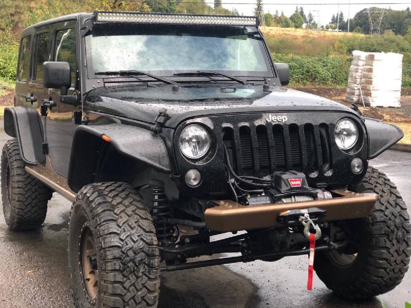 2014 Jeep Wrangler JK Unlimited, 35s, winch, 57k miles For Sale - 1